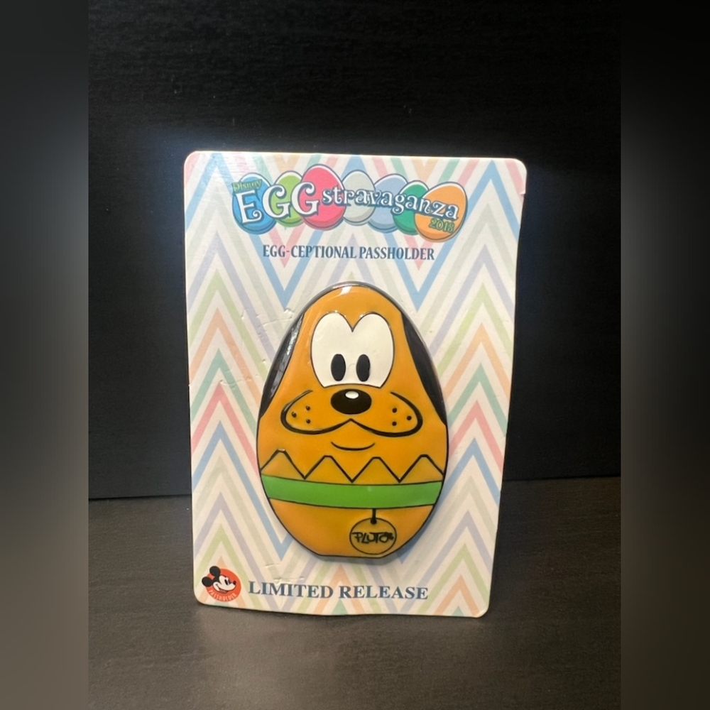 Pluto Easter Egg Walt Disney World Limited Edition Pin